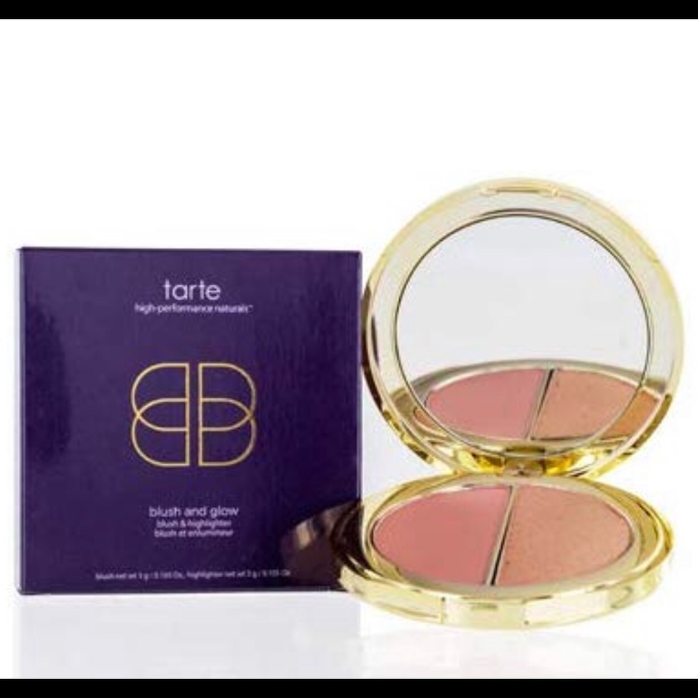 Tarte blush and glow